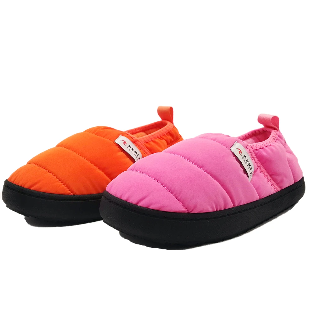 Heva Hot Sale Waterproof Winter Warm home slippers And furry fluffy fur slides sandals for women and men