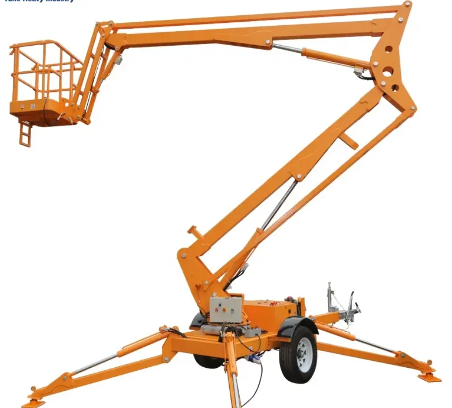 Wholesale Self Propelled Cherry Picker Spider Lift Electric Trailer