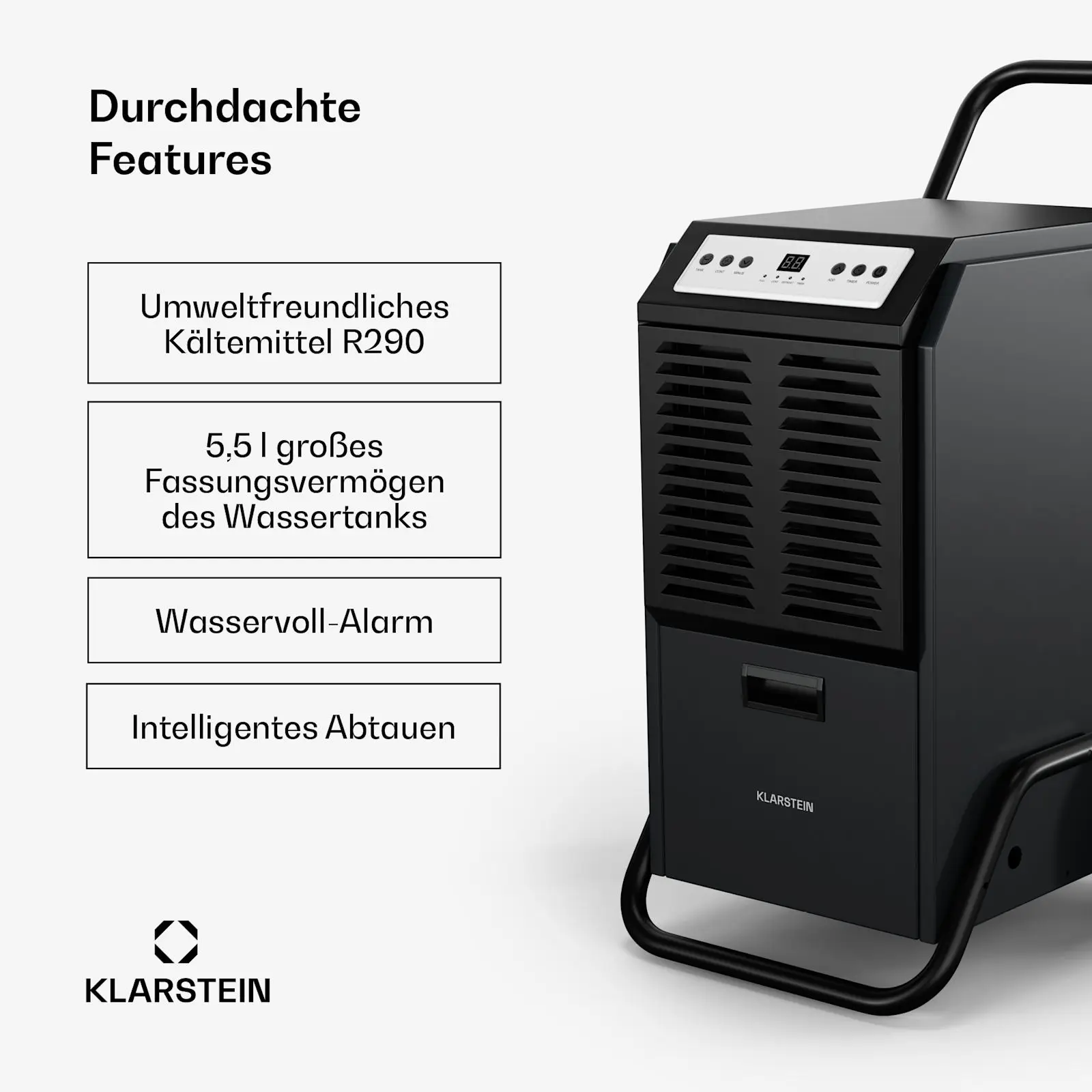 Dehumidifier, 50L, Portable, 80-100, m2 - detail 10