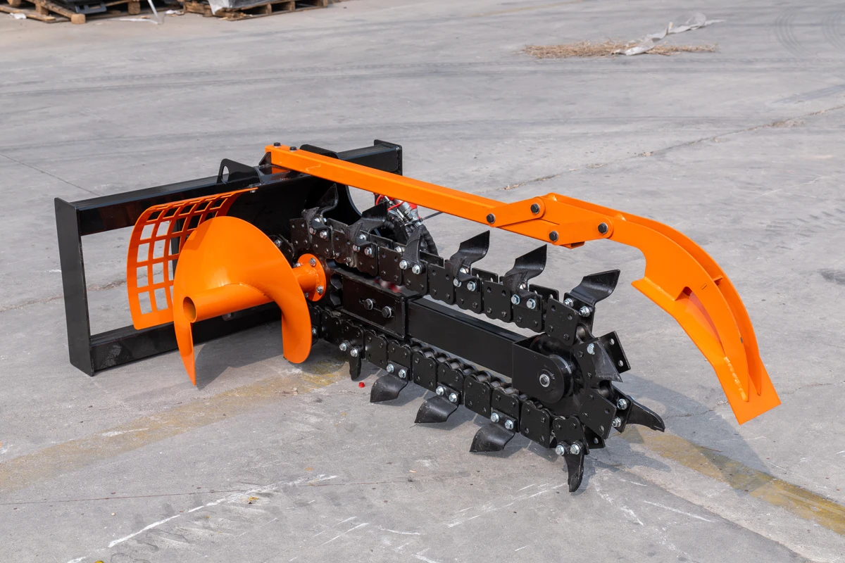 product 2025 new skid steer loader mowing machine forestry garden mulcher equipment high flow lawn mower-16