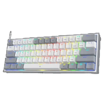 Factory supply low price Red-ragon K617 KUMARA Gaming Keyboard  LED Backlit  Wired  Mechanical Gaming Keyboard