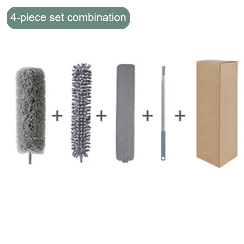 Extending telescopic pole ceiling clean washable microfiber fluffy duster