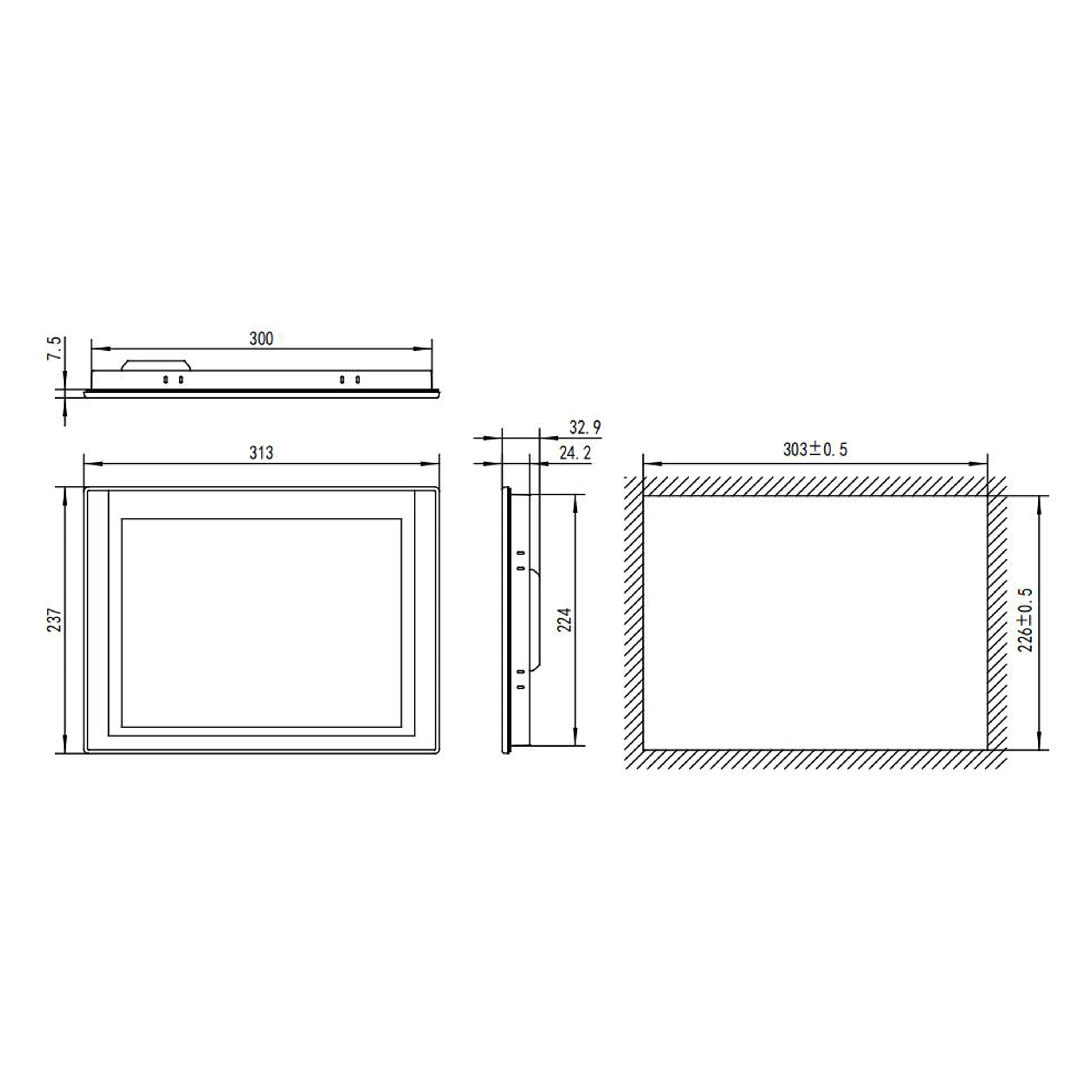 100% Brand and Package 10.1 Inches Wifi Version ARM 800MHZ Processor TFT LCD display MCGS Gn Series TPC1021Nt