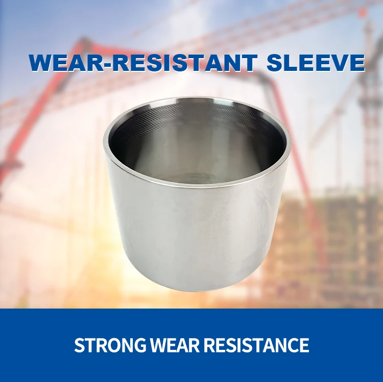 Sany Chrome Plated Wear Resistant Sleeve 158SN Size for Concrete Pump OEM Standard