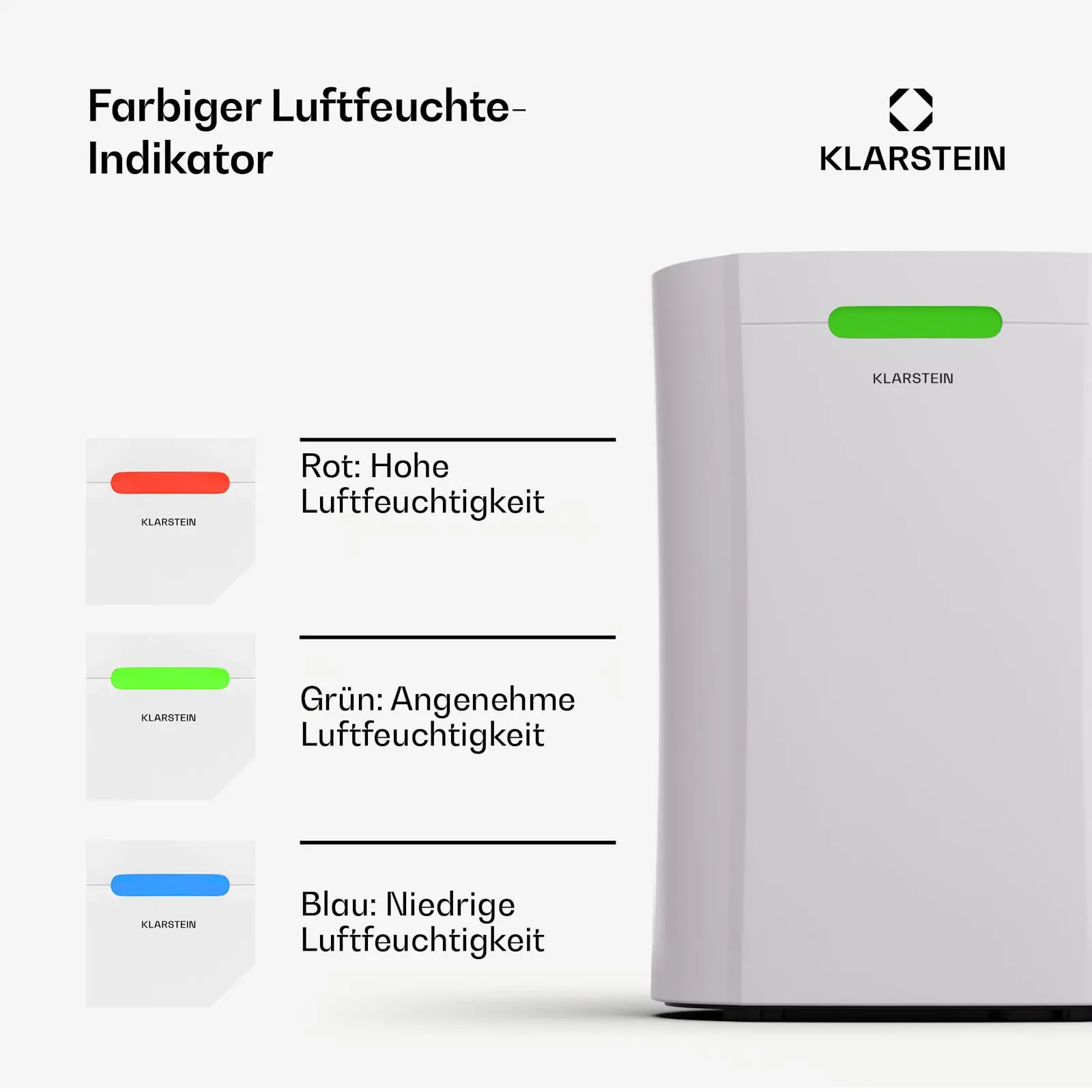 Dehumidifier, 10L, Portable, 20-25, m2 - detail 8