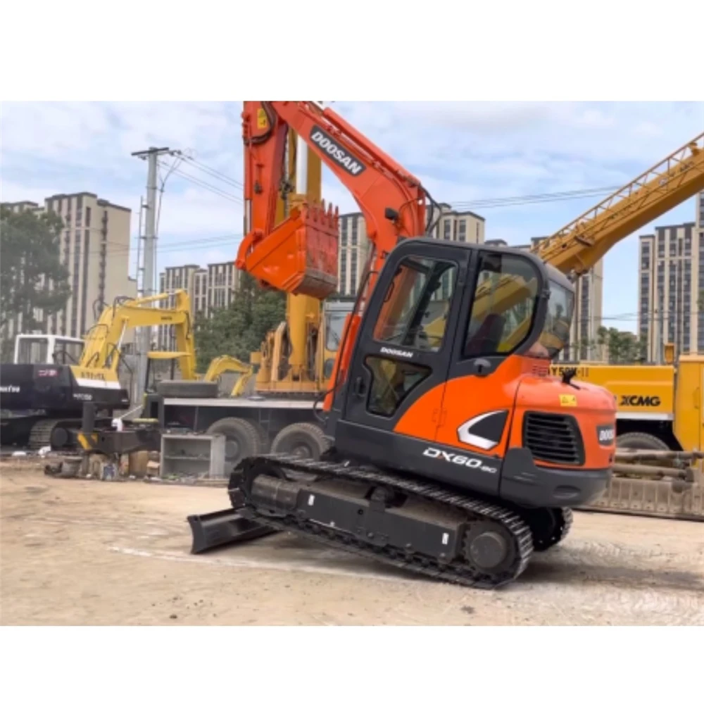 Cheap Mini Ton Doosan Dx Excavator Used Dx Crawler Farm Digging