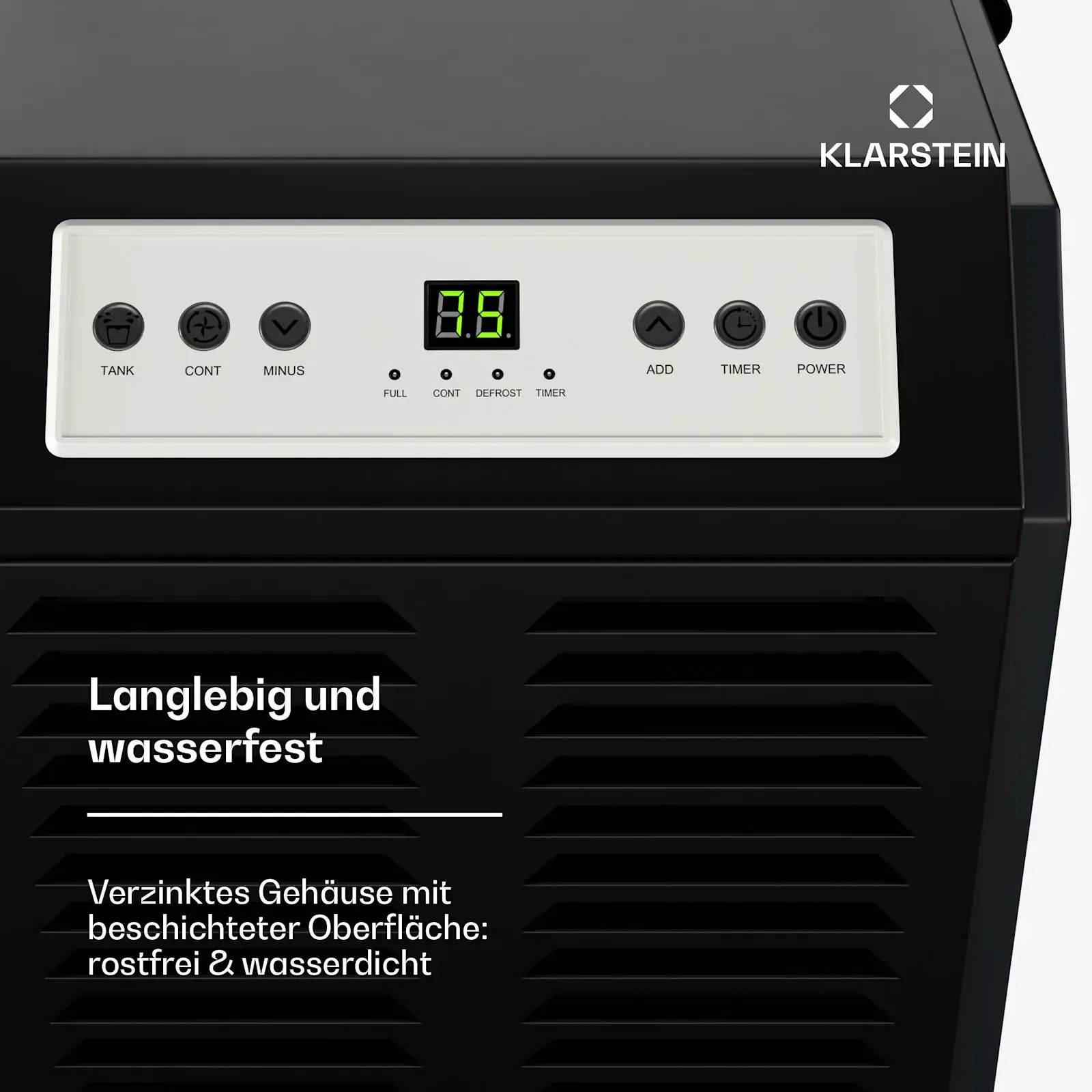 Dehumidifier, 70L, Portable, 100-140, m2 - detail 12
