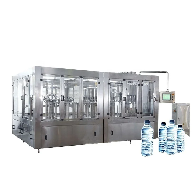 Full Automatic 3 in 1 Mini Small Business Water Making Filling Production Line Plastic Pure Mineral Water Bottling Machine