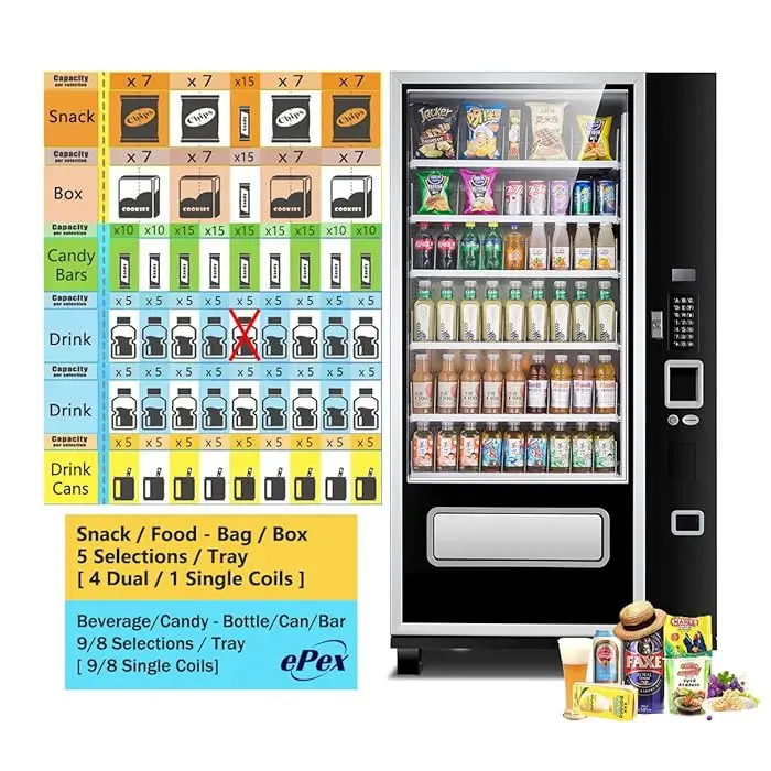 售货机商品图片