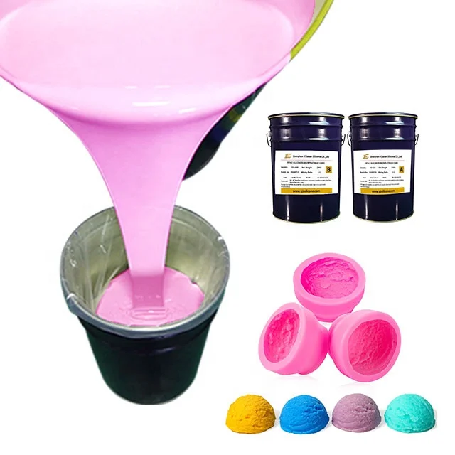 Fast Curing Rtv2 Liquid Silicone Rubber For Resin Craft Casting Mold