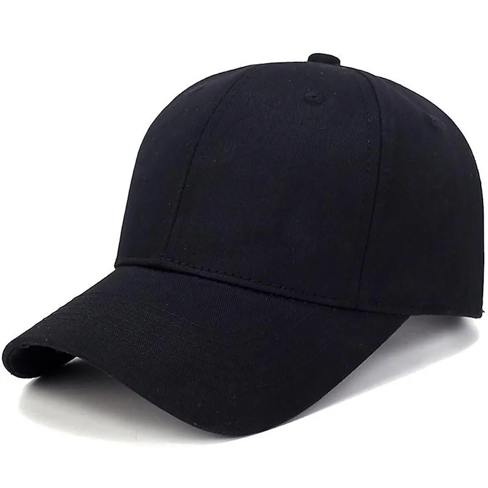 New Men's Women Baseball Black Adjustable Trucker Hat