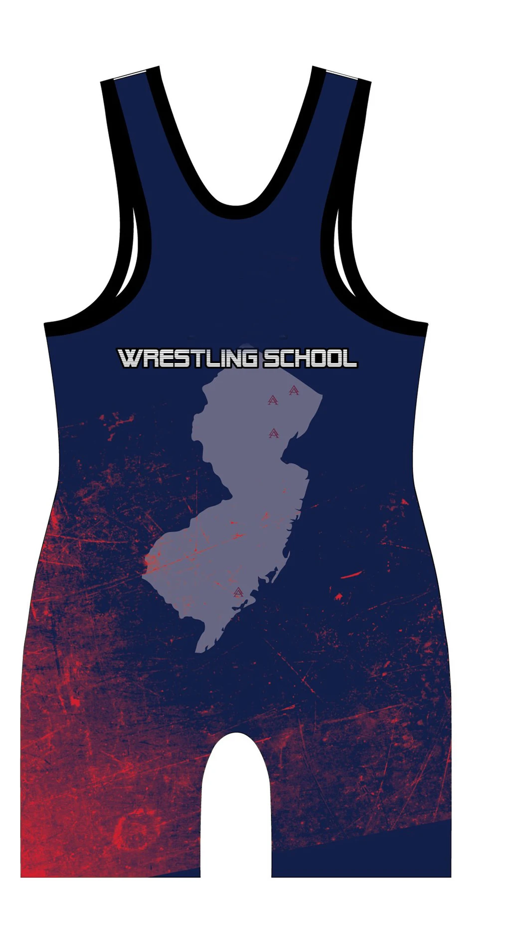 Fighting Weightlifting Wrestling Singlet Custom Powerlifting Singlet