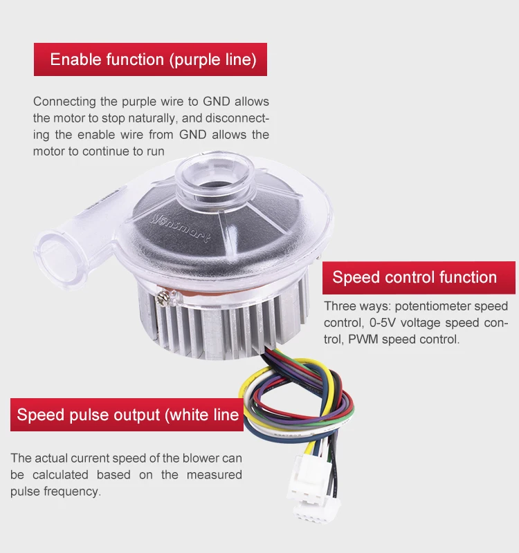 Medical Devicecpap Blower, 24V, 24VDC, 47m3 - detail 12