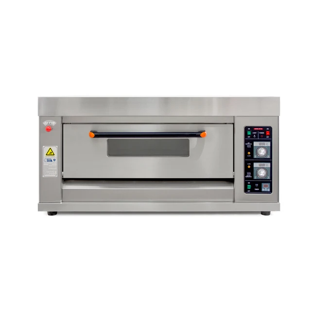 Hot Sale LPG 1 Deck 2 Trays Gas Oven For Baking
