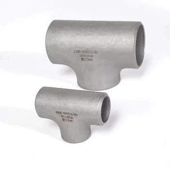 2 Inch SS 304/316 NPT/BSPT Female Threaded 90 Degree Stainless Steel Tee - Premium Quality