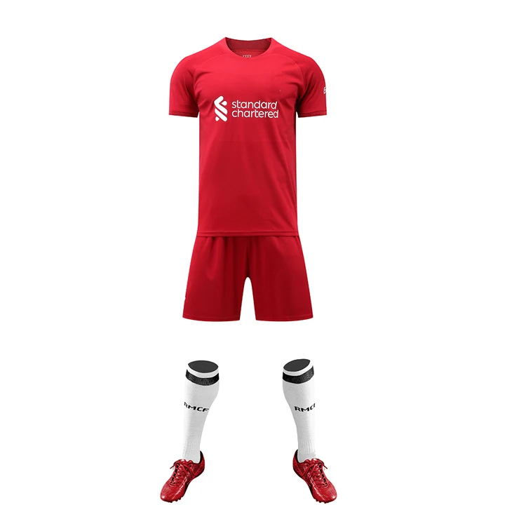 New Design High Quality Men's Customized Soccer Wears Soccer Uniforms Jersey Football For Adults And Kids custom logo and size