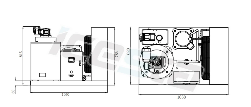 Ice Machine, ICESTA, 380V, 4193W - detail 8