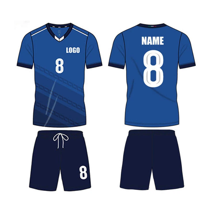 High Quality Football Kits Full Set Soccer Kit Youth Custom Soccer Jersey 2022 2023 Quick Dry Football Shirt Men Soccer Wear