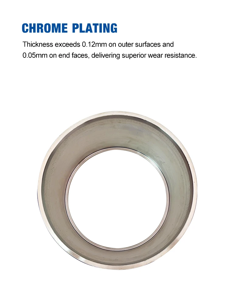 Sany Chrome Plated Wear Resistant Sleeve 158SN Size for Concrete Pump OEM Standard