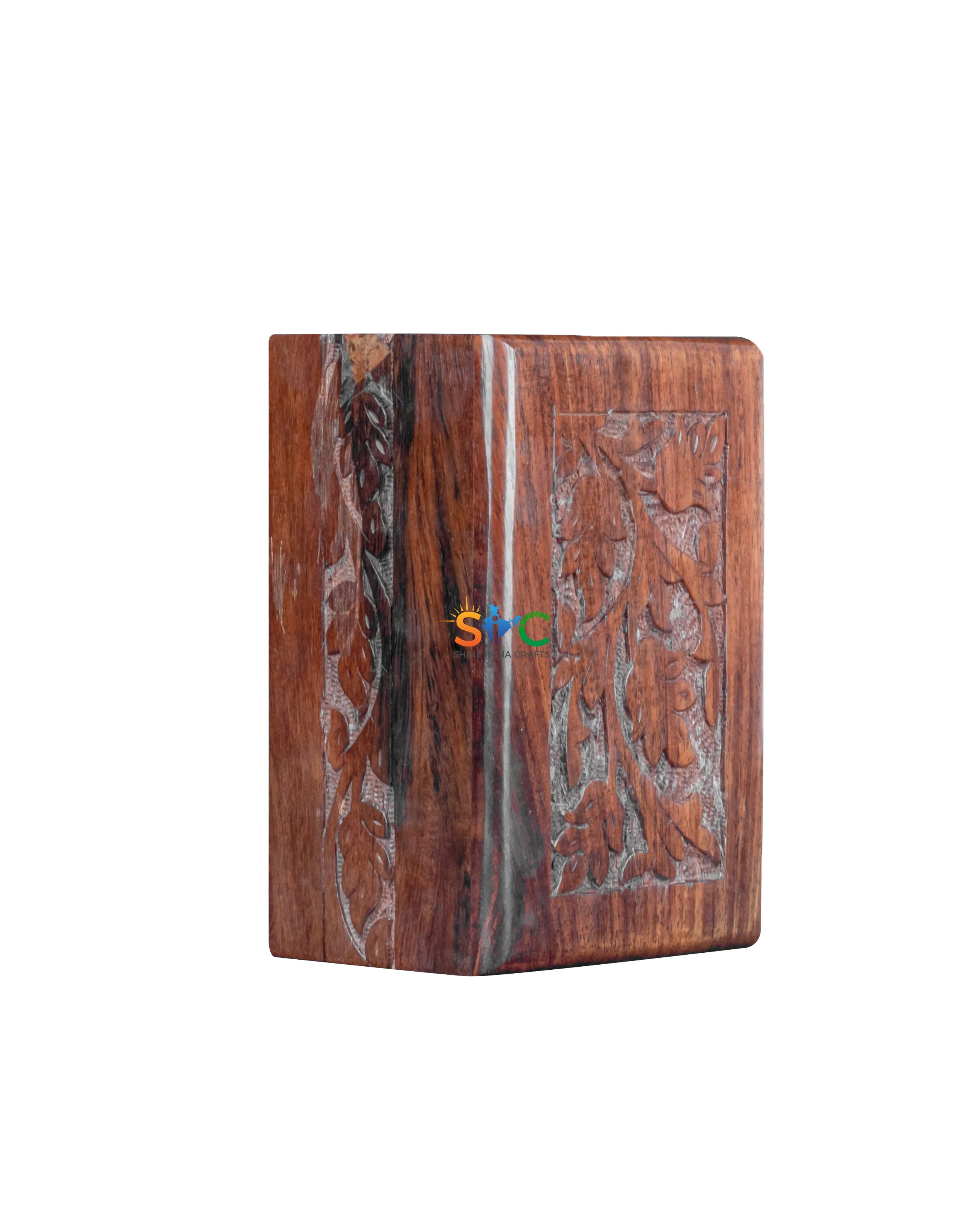 Rosewood Hand Carved Floral Urn Box Cremation Memorial Buy Rosewood