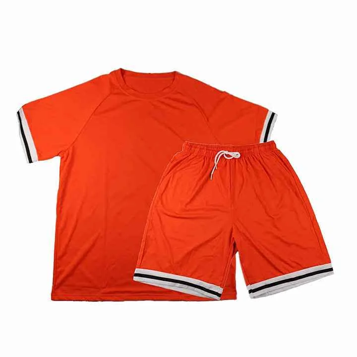 Wholesale t shirts short set Summer short set for men