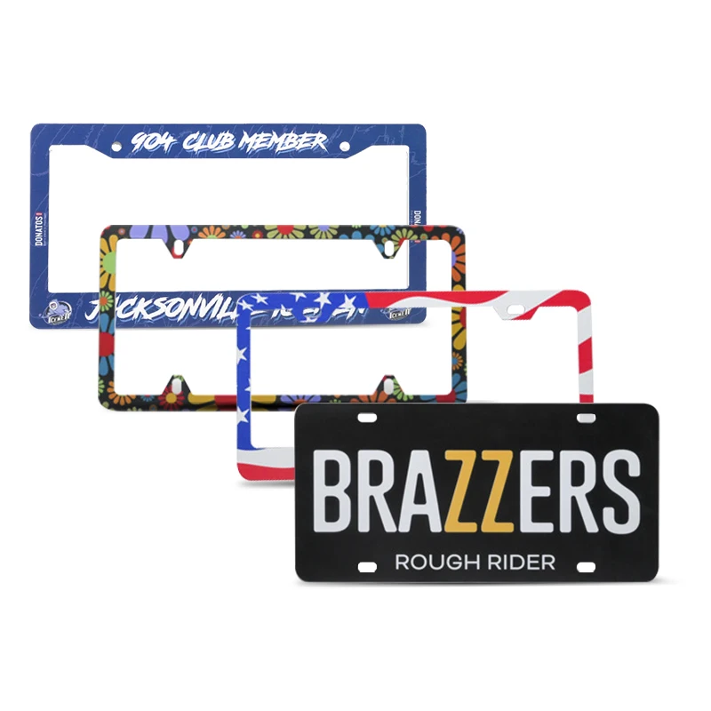 USA Removable License Plate Frame for Mercedes benz License Plate Frame factory