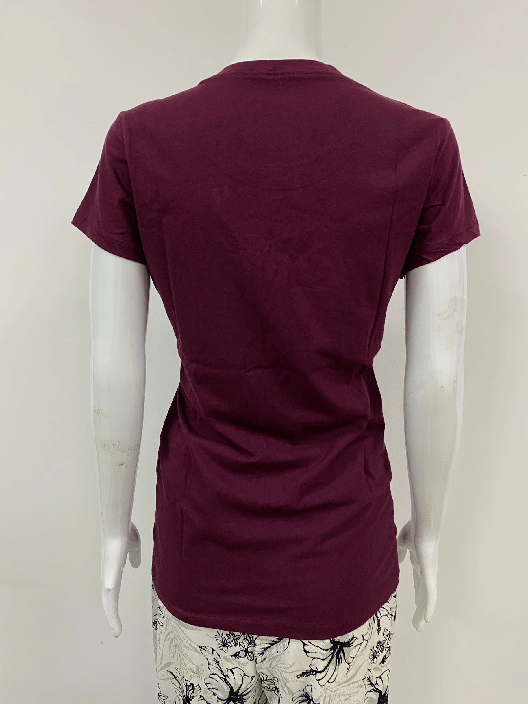 Hot Sale 95% Cotton 5% Spandex Casual Wear T Shirts High Quality O-Neck Short Sleeve T Shirts Comfortable Wear T Shirts