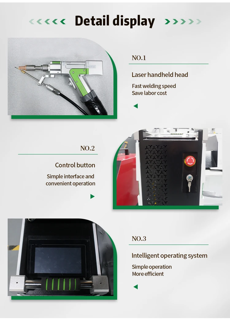 Air Cooled Watt Laser Welded Machine For Weld Seam Cleaning