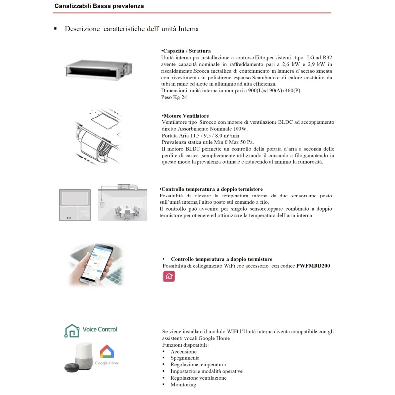 Inverter Ducted for Conditioner, HVAC, BTU, MU3R21, R32 - detail 12