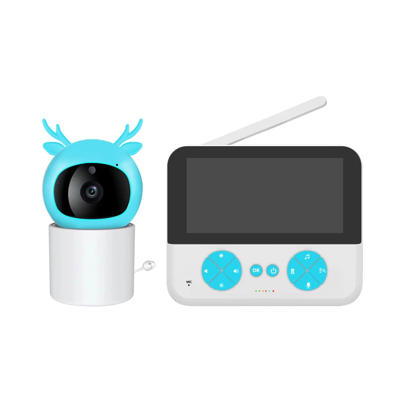 4.3Two-Way Audio and Video in HD Remote View Smartphone Application1080P WiFiBaby Monitor and Display