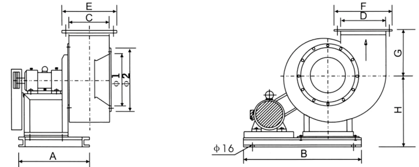 Centrifugal Fan, Explosion-proof, Customizable - detail 24