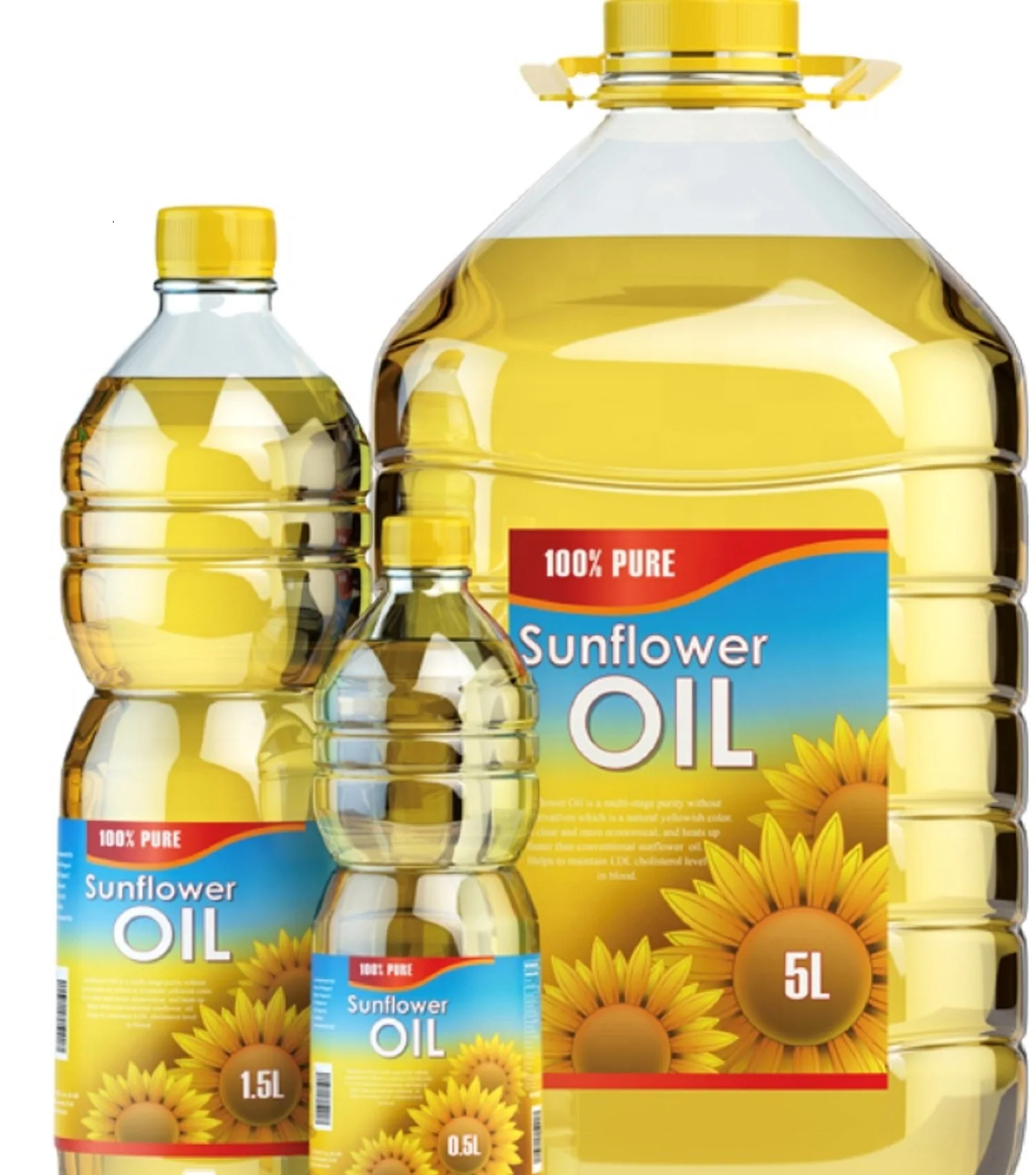 Express Delivery Refined Sunflower Oil Pure Sunflower Oil Sunflower