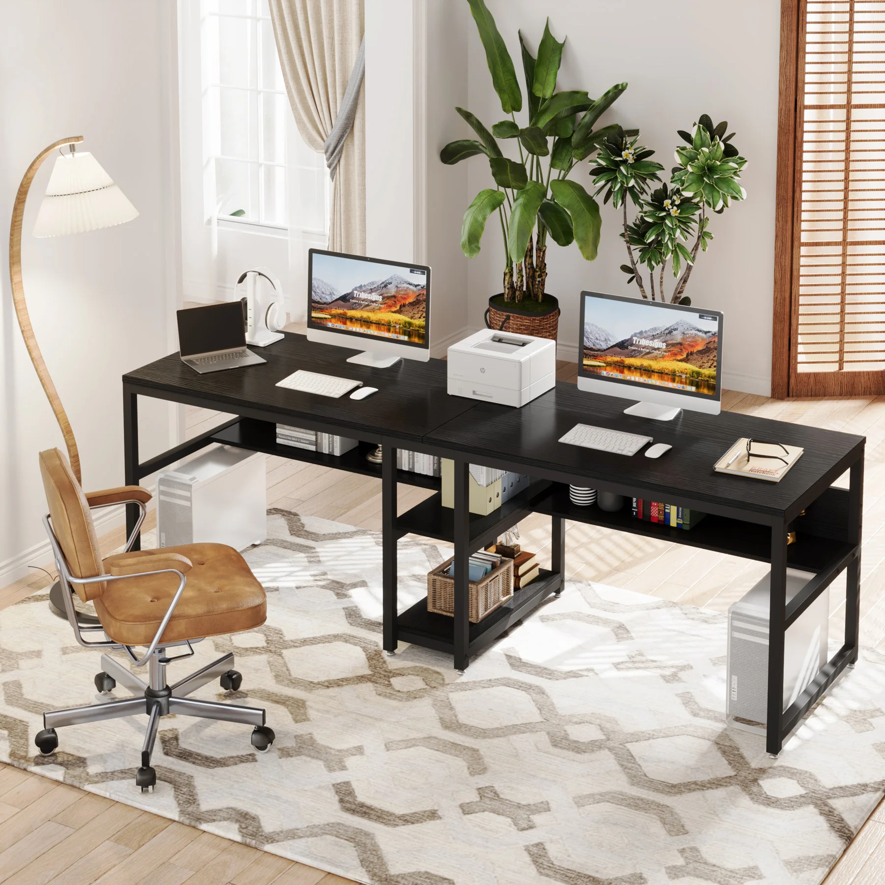 Top Quality Study Writing Desk Modern Office Adult Study Computer Table For Two People