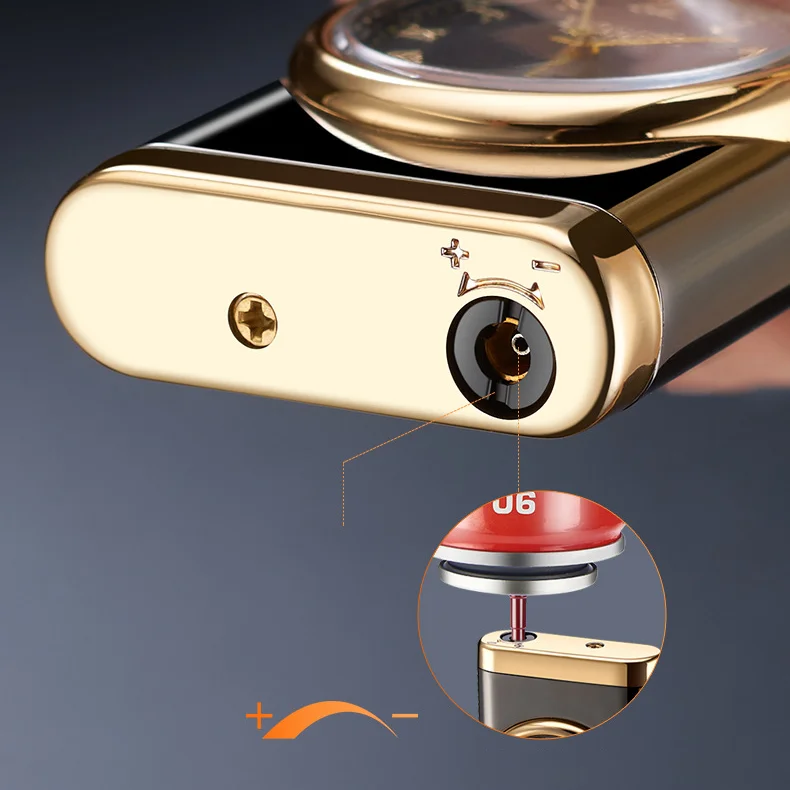 db 1532 watch lighter windproof single flame hot selling custom logo cigarette lighter for gift-1