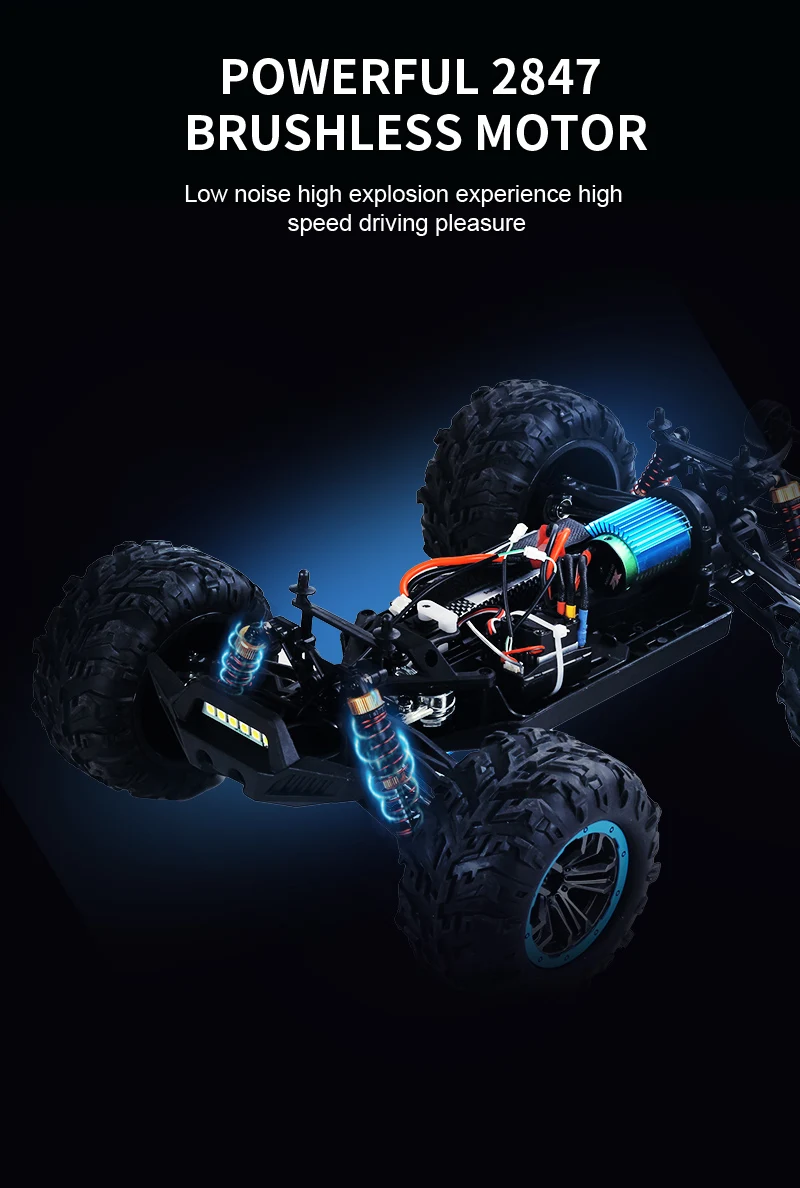 RTR Rugged RC Truck 1:12 Scale 35km/h High-Speed Car with Metal Frame & 2.4Ghz Remote Off-Road Adventure Gift for Teens & Adults