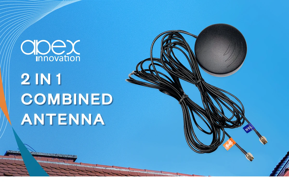 Combination Antenna Gps Gnss 4g Lte With Rg174 Cable Sma Connector