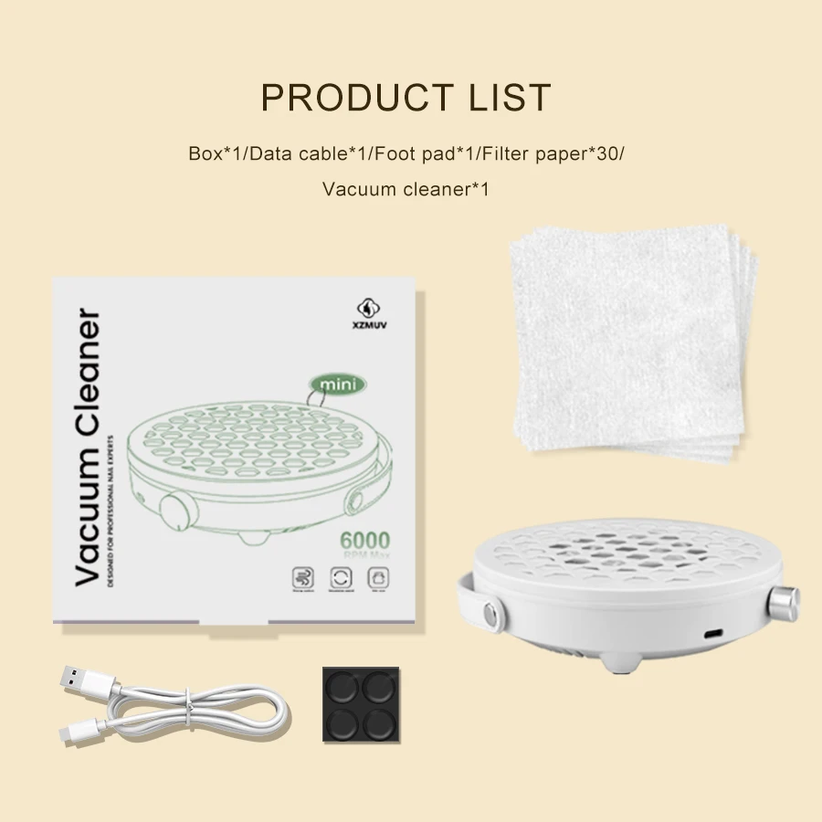 Suction Power Dust Filter, Portable, Brushless, 6000 - detail 12