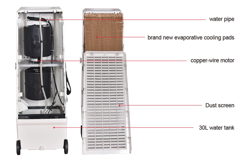 Evaporative Air Cooler, 3000, CMH - detail 4