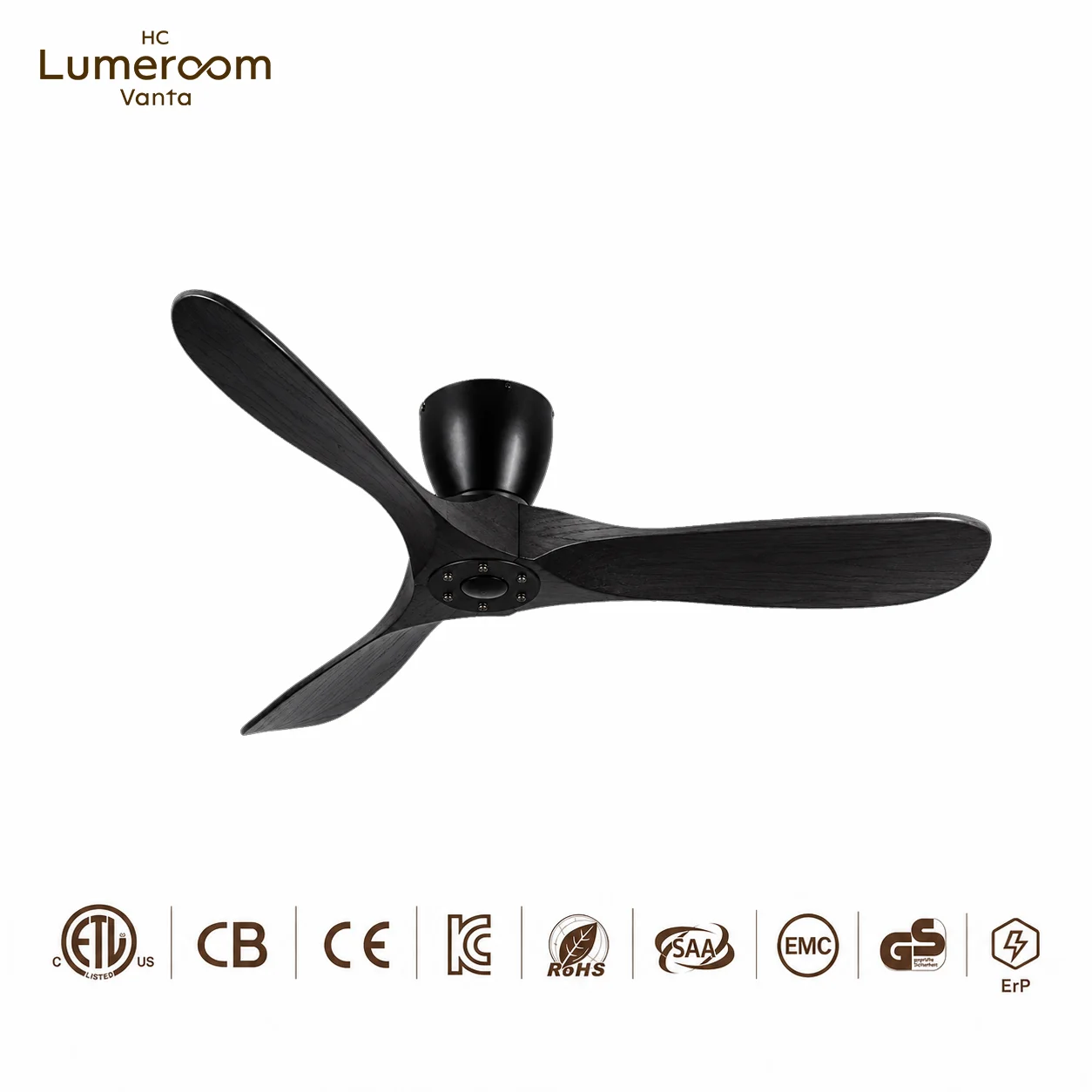 Ceiling Fan, USA, 35W(0.05hp), Solid Wood + Metal - detail 10