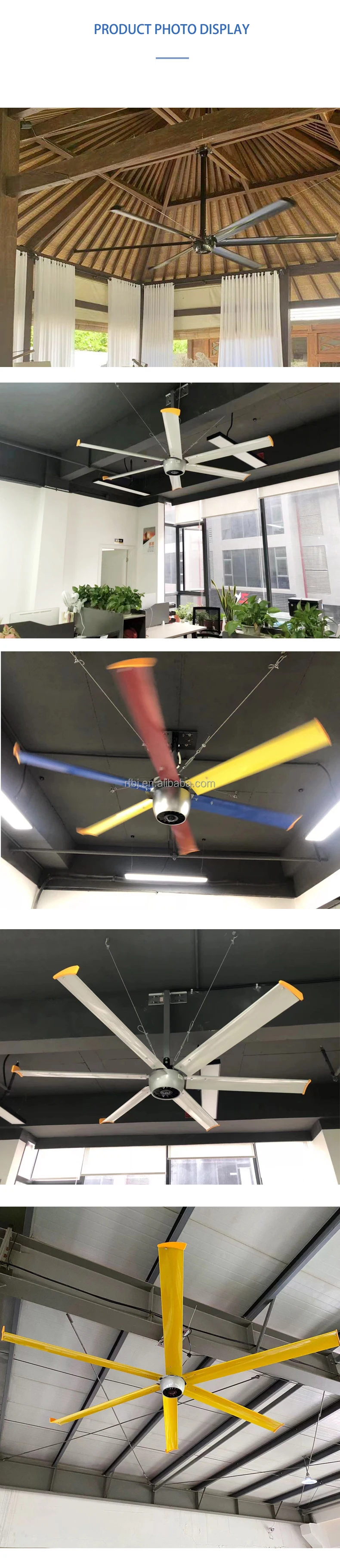 Led Ceiling Fan, 220 V, Steel - detail 22