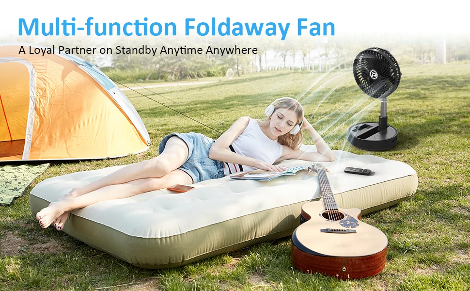 Table Fan, USB, 5V, Battery - detail 8
