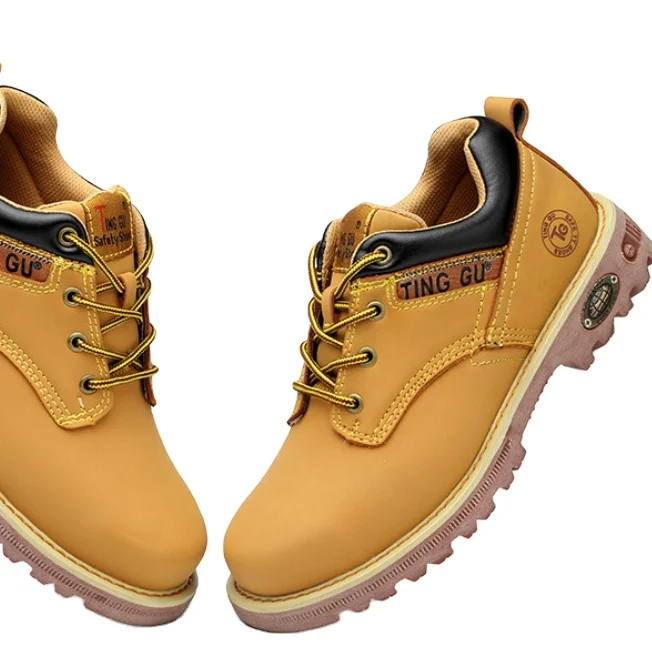 low cut pull on work boots