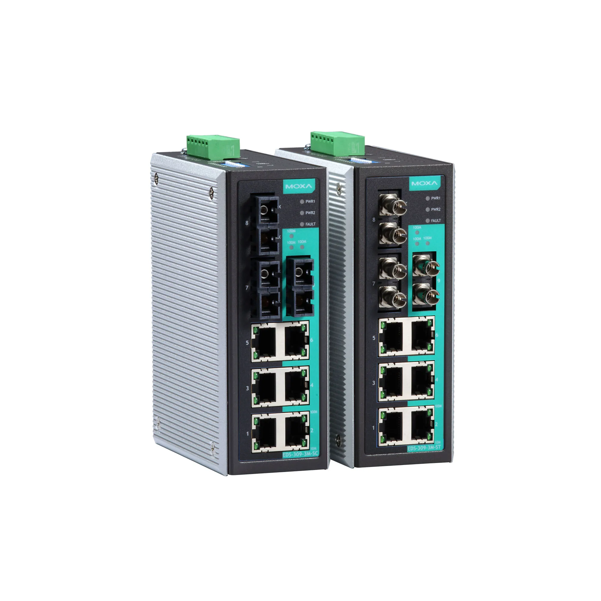 MOXA EDS-309 series 9-port unmanaged industrial Ethernet switch EDS-309