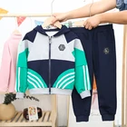 Boys Boys Clothing Suits Spring And Autumn Casual Hooded Jacket Pants Sports Suits Children's Clothing Suits