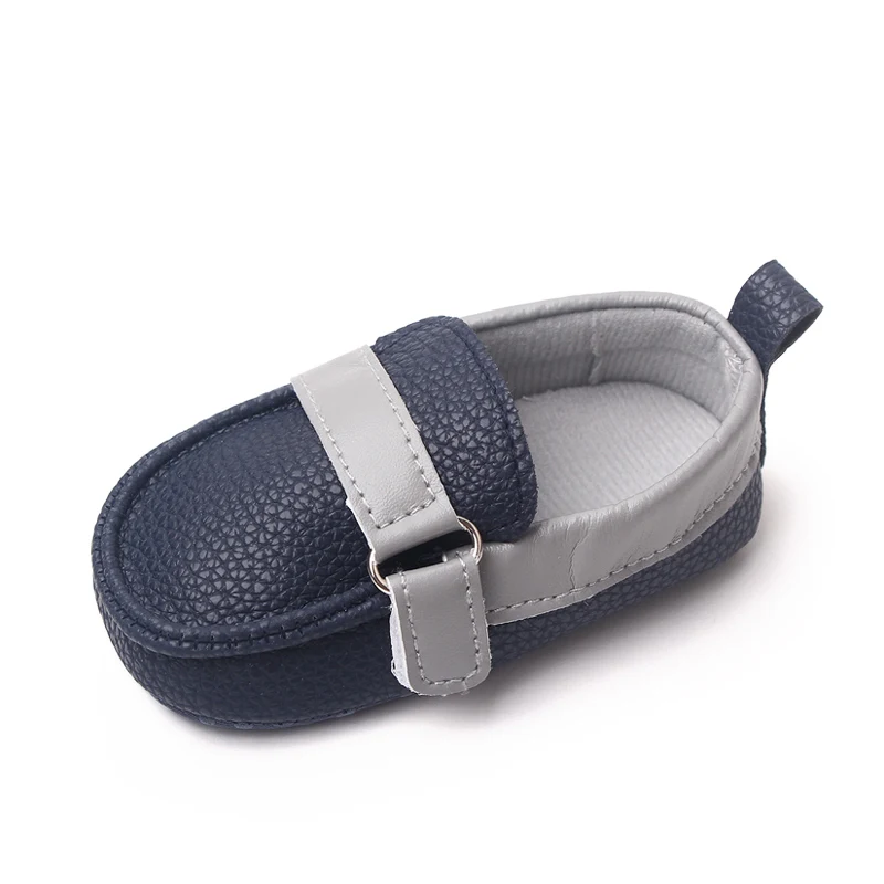 Spring and Autumn Leather Texture Fashion Baby Casual Toddler Leather Shoes details