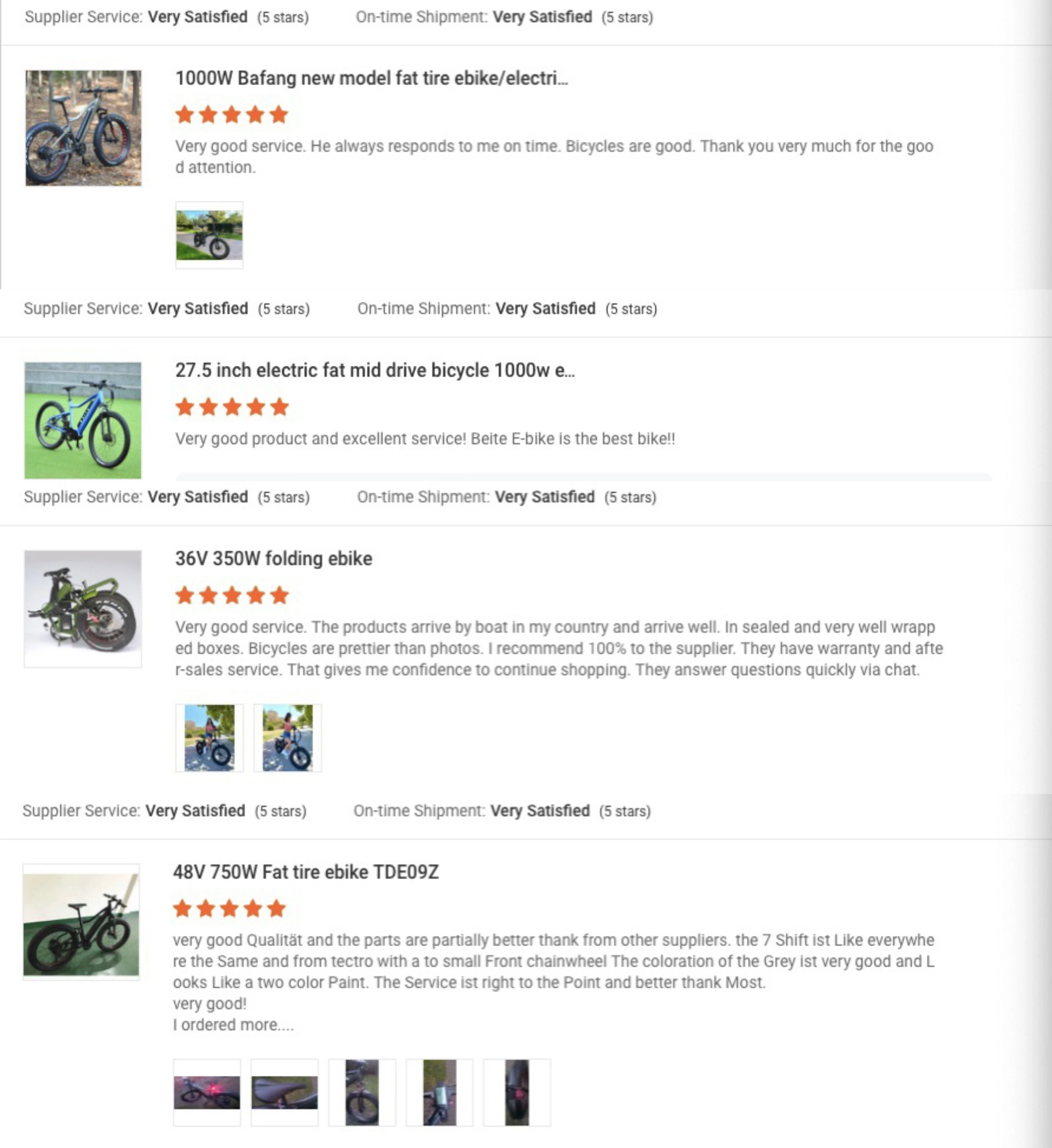 ebike feedback