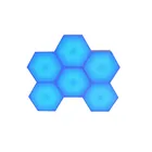 3d 2w Quantum Lamp Hexagonal Modular Magnetic Touch Sensitive Hive 3d Led Wall Night Light Lamp