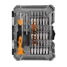 Sale TOOLUX 32 Pcs Factory Direct Sale CRV Bits Precision Screwdriver Set With Plastic Box