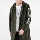Autumn Jacket Autumn OEM Customized Outdoor Men's Clothing Long Coat Autumn Hooded Jacket Windbreaker