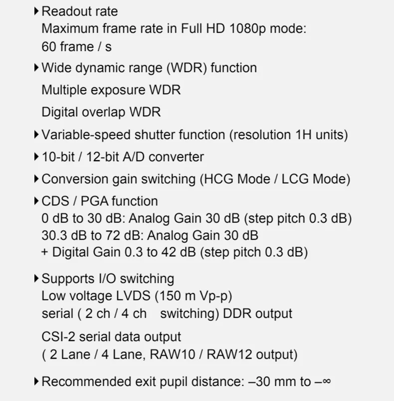 DGZX HD 1080P Android IMX307 Starvis Low Light Sensor Webcam Mini Mipi Camera Module HDR Backlight Shooting插图2 DGZX HD 1080P Android IMX307 Starvis Low Light Sensor Webcam Mini Mipi Camera Module HDR Backlight Shooting插图2